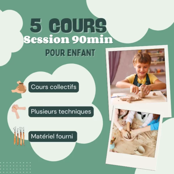 Carte 5 cours enfants