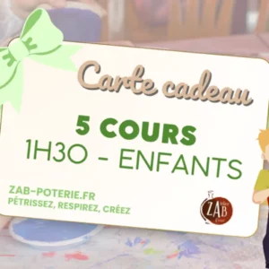 Carte kdo 5 cours enfants