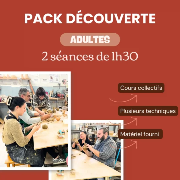 Pack decouverte adultes